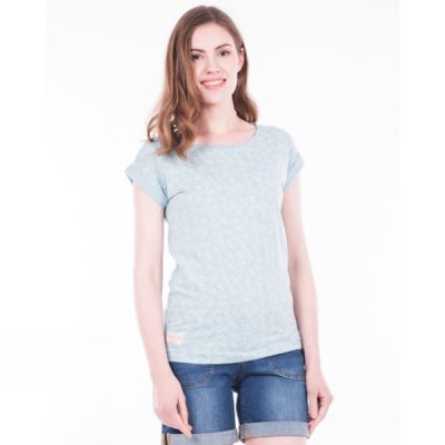 Tee Brakeburn Bike Print Mujer Azules - Chile SKO280159